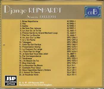 5CD Django Reinhardt: Musette To Maestro 1928-1937 (The Early Work Of A Guitar Genius)