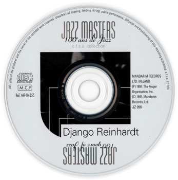 CD Django Reinhardt: Jazz Masters (100 Ans De Jazz)