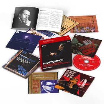 13CD/Caja Dmitri Shostakovich: The Complete Symphonies, Piano Concertos & Cello Concertos