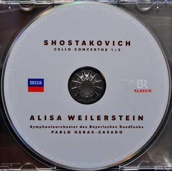CD Dmitri Shostakovich: Cello Concertos Nos. 1 & 2