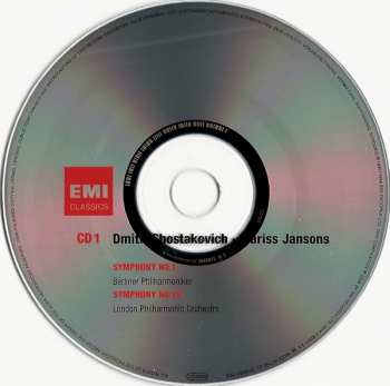 10CD/Caja Dmitri Shostakovich: The Complete Symphonies - Sämtliche Symphonien - L'Intégrale Des Symphonies