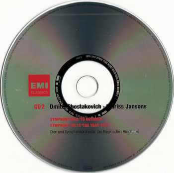 10CD/Caja Dmitri Shostakovich: The Complete Symphonies - Sämtliche Symphonien - L'Intégrale Des Symphonies