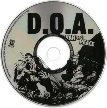 CD D.O.A.: War And Peace - D.O.A. 25th Anniversary Anthology
