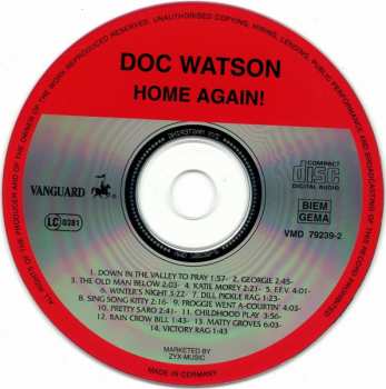 CD Doc Watson: Home Again!