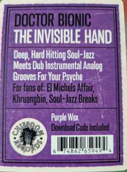 LP Doctor Bionic: The Invisible Hand CLR