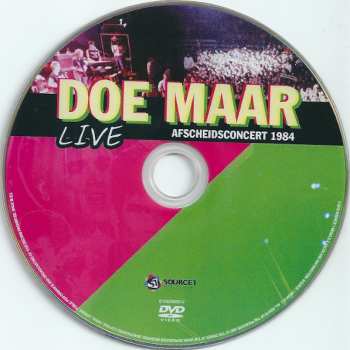 DVD Doe Maar: Live Afscheidsconcert 1984
