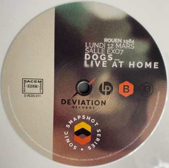 LP Dogs: Live At Home CLR | LTD | NUM