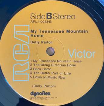 LP Dolly Parton: My Tennessee Mountain Home