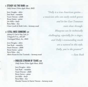 CD Dolly Parton: The Grass Is Blue