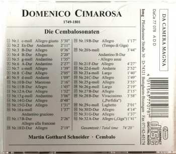 CD Domenico Cimarosa: Die Cembalosonaten