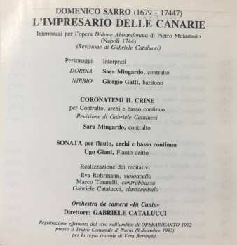 CD Domenico Natale Sarri: L'Impresario Delle Canarie