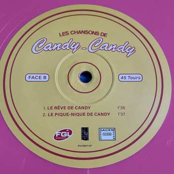 LP Dominique Poulain: Les Chansons De Candy-Candy LTD | CLR