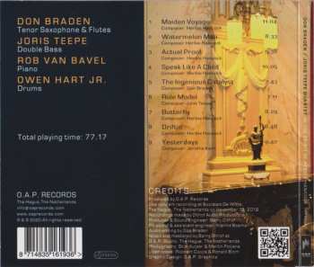CD Don Braden / Joris Teepe Quartet: In The Spirit Of Herbie Hancock (Live At 'De Witte')