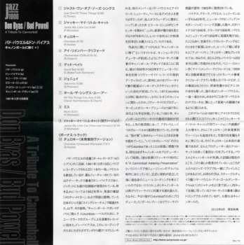 CD Bud Powell: A Tribute To Cannonball  LTD