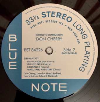 LP Don Cherry: Complete Communion