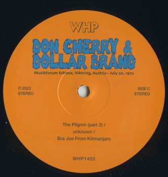 2LP Don Cherry: Musikforum Schloss, Viktring, Austria – July 20, 1972