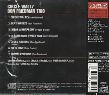 CD Don Friedman Trio: Circle Waltz