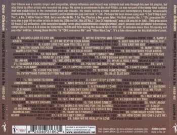 2CD Don Gibson: The Complete Singles As & Bs 1952-62