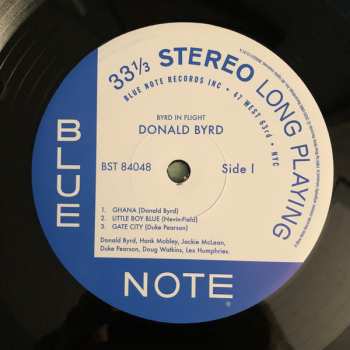 LP Donald Byrd: Byrd In Flight