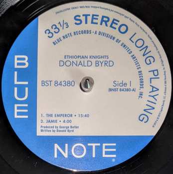 LP Donald Byrd: Ethiopian Knights