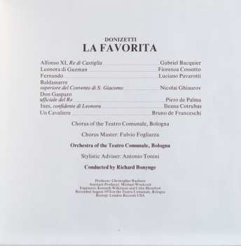 3LP/Caja Ileana Cotrubas: La Favorita