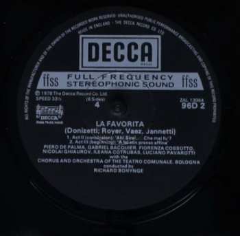 3LP/Caja Ileana Cotrubas: La Favorita