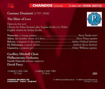 2CD/Caja Philharmonia Orchestra: The Elixir Of Love