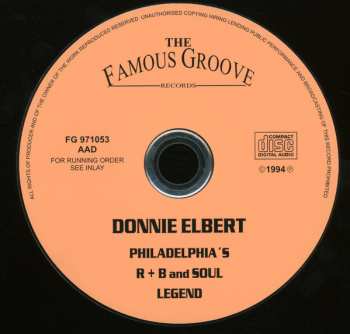 CD Donnie Elbert: Philadelphia's R + B And Soul Legend