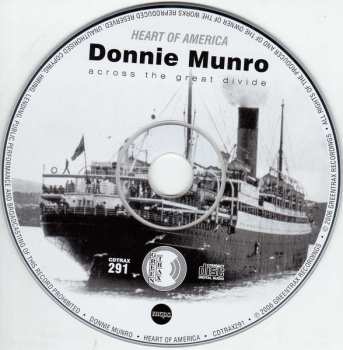 CD Donnie Munro: Heart Of America - Across The Great Divide