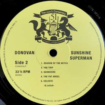 LP Donovan: Sunshine Superman LTD