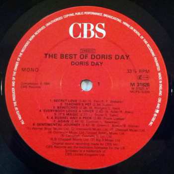 LP Doris Day: The Best Of Doris Day