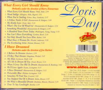 CD Doris Day: What Every Girl Should Know / I Have Dreamed