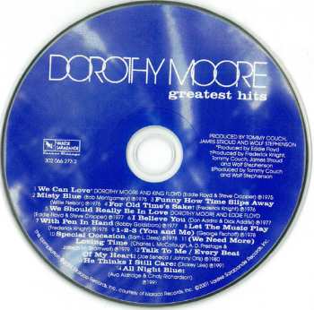 CD Dorothy Moore: Greatest Hits