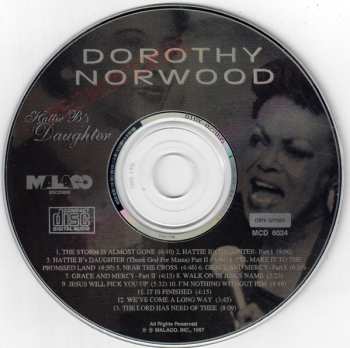 CD Dorothy Norwood: Hattie B's Daughter