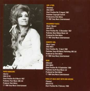 CD Dottie West: Country Sunshine - The RCA Hit Singles 1963-1974