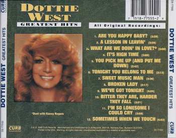 CD Dottie West: Greatest Hits