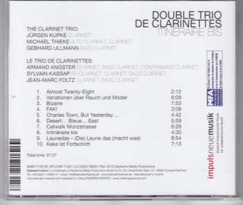 CD Double Trio De Clarinettes: Itinéraire Bis