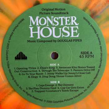 2LP Douglas Pipes: Monster House (Original Motion Picture Soundtrack) CLR