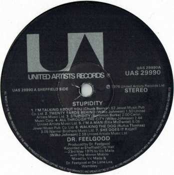 LP Dr. Feelgood: Stupidity