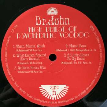 3LP/Caja Dr. John: High Priest Of Psychedelic Voodoo