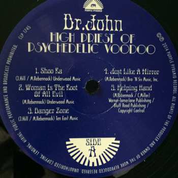 3LP/Caja Dr. John: High Priest Of Psychedelic Voodoo