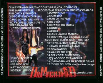 CD Dr. Mastermind: Dr Mastermind Plus Captured Live Bonus 