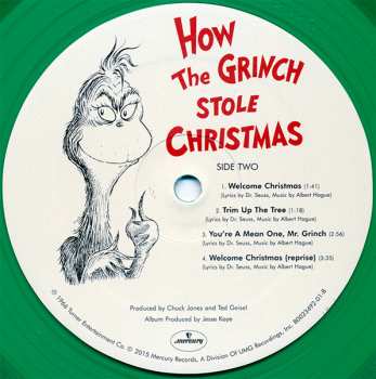 LP Dr. Seuss: How The Grinch Stole Christmas CLR