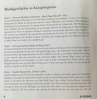 CD Stefan Schaub: Musikgeschichte In Klangbeispielen