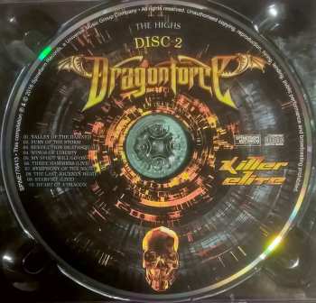 2CD/DVD Dragonforce: Killer Elite (The Hits - The Highs - The Vids) DLX
