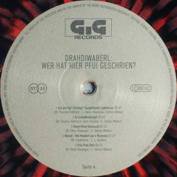 2LP Drahdiwaberl: Live - Wer Hat Hier Pfui Geschrien? CLR | LTD | NUM