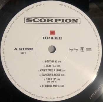2LP Drake: Scorpion