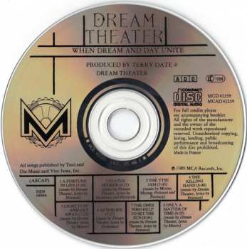 CD Dream Theater: When Dream And Day Unite