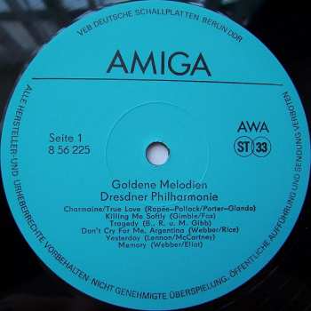 LP Dresdner Philharmonie: Goldene Melodien