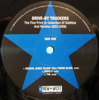 2LP Drive-By Truckers: The Fine Print (A Collection Of Oddities And Rarities) 2003-2008